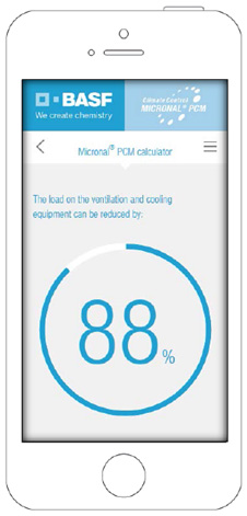 Micronal® PCM app